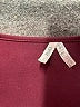 Mudd Solid Burgundy Casual Dress Size S - photo 7