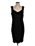 Calvin Klein Solid Black Cocktail Dress Size S (estimated) - photo 1