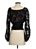 Current Air Black Long Sleeve Top Size S - photo 2