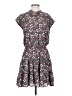Rebecca Minkoff 100% Polyester Hearts Gray Casual Dress Size S - photo 1