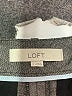 Ann Taylor LOFT Chevron-herringbone Gray Linen Pants Size 0 - photo 7