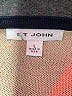 St. John Tan Sweater Vest Size L - photo 7