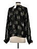 H&M Black Long Sleeve Blouse Size XS - photo 2