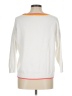 Ann Taylor LOFT Tropical White Pullover Sweater Size M - photo 2