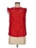 Monteau Red Sleeveless Blouse Size M - photo 1