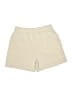Lazypants Solid Ivory Athletic Shorts Size M - photo 2