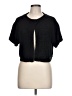 August Silk Black Cardigan Size L - photo 1