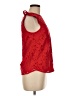 Monteau Red Sleeveless Blouse Size M - photo 4