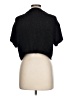 August Silk Black Cardigan Size L - photo 2