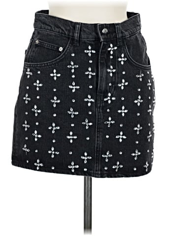 Maje Denim Skirt (view 1)