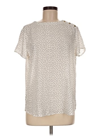 Ann Taylor LOFT Outlet Short Sleeve Blouse (view 1)