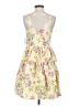 Assorted Brands 100% Polyester Floral Yellow Cocktail Dress Size 16 - photo 2