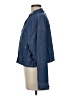 Zara Blue 3/4 Sleeve Button-Down Shirt Size M - photo 5