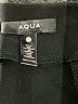 Aqua Solid Black Casual Skirt Size S - photo 4