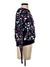 Zara Floral Blue Pullover Sweater Size S - photo 4