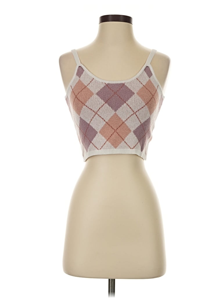 Pre-owned Altar'd State Sleeveless Top Brown Square Neckline Tops