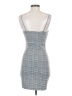 Windsor Plaid Gray Black Cocktail Dress Size S - photo 2