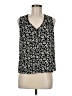 Studio B by BOBEAU 100% Rayon Black Sleeveless Blouse Size M - photo 1