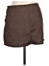 Unbranded Solid Brown Casual Skirt Size L - photo 2