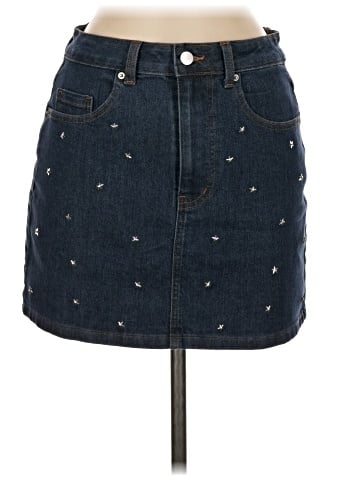 No Boundaries Denim Skirt (view 1)