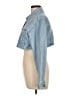 Almost Famous 100% Cotton Blue Denim Jacket Size L - photo 5