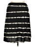Faded Glory Stripes Black Casual Skirt Size 14 - photo 2