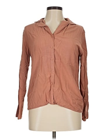 OAK + FORT Long Sleeve Button-Down Shirt (view 1)