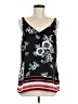 Roz & Ali 100% Polyester Black Sleeveless Blouse Size M - photo 1