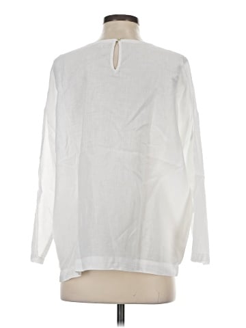 Eileen Fisher Long Sleeve Blouse (view 2)