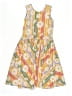 Dot Dot Smile Print Yellow Dress Size 8 - 10 - photo 2
