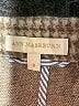 Ann Mashburn Houndstooth Brown Wool Blazer Size 8 - photo 6