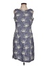 Taylor Graphic Gray Cocktail Dress Size 12 - photo 1