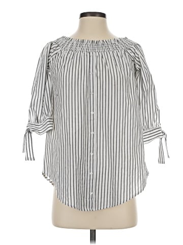 Saks Fifth Avenue 3/4 Sleeve Blouse (view 1)