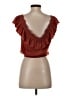Willow & Root Brown Sleeveless Blouse Size S - photo 2