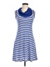 Three Dots Stripes Blue Casual Dress Size M - photo 1