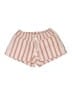 Roxy Stripes Pink Shorts Size L - photo 1