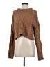 Free People Brown Pullover Sweater Size S - photo 1