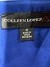 Colleen Lopez 100% Polyester Blue 3/4 Sleeve Blouse Size 10 - photo 7