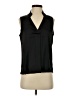 CAbi 100% Polyester Black Sleeveless Blouse Size XS - photo 1