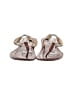 Bernardo 100% Leather Gold Flip Flops Size 7 1/2 - photo 2