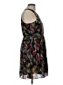 MM Couture 100% Polyester Print Black Cocktail Dress Size L - photo 4