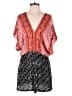 Free People Paisley Orange Romper Size M - photo 1