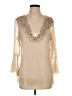 Gianni Bini Ivory 3/4 Sleeve Blouse Size S - photo 1