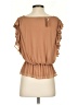 Express 100% Polyester Tan Sleeveless Blouse Size S - photo 2