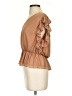 Express 100% Polyester Tan Sleeveless Blouse Size S - photo 5