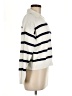 Old Navy 100% Cotton Stripes Ivory Pullover Sweater Size M - photo 4