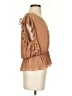 Express 100% Polyester Tan Sleeveless Blouse Size S - photo 4
