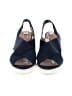 Caslon 100% Leather Blue Wedges Size 8 - photo 2