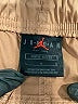 Air Jordan 100% Polyester Brown Cargo Pants Size L - photo 7
