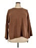 Zenana Brown Pullover Sweater Size 2X - photo 1